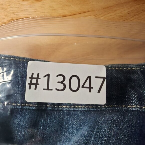 Cato Shorts Womens 18 Blue Stretch Mid Rise Denim Jean *GUC* - Picture 13 of 13